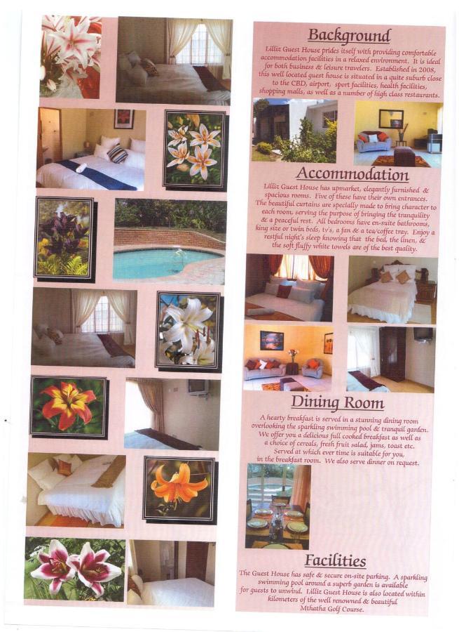 Lilliz Guest House Umtata Zewnętrze zdjęcie